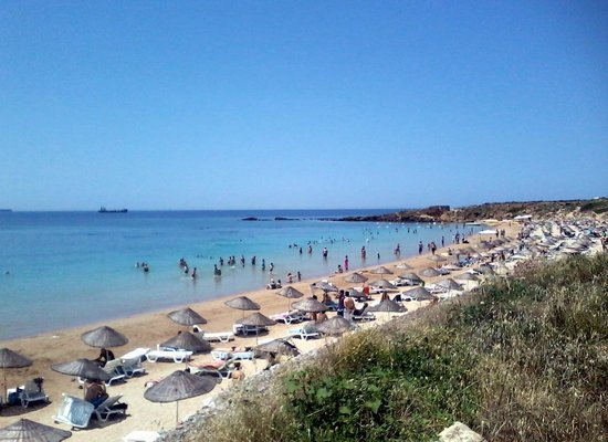 Kınalıada Ayazma Plajı tertemiz su