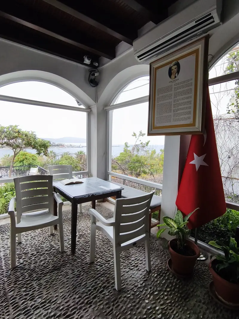 Zeki Müren Sanat Müzesi'nden Bodrum manzarası