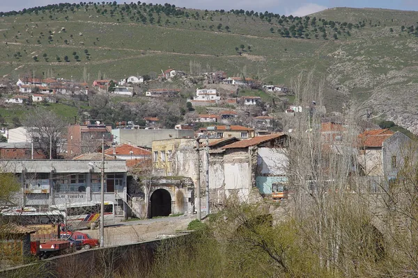 Bergama'da eski mahalle dokusu