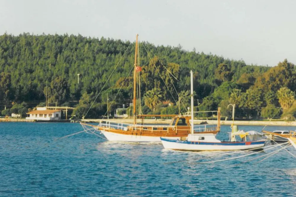 Güvercinlik köyünün genel görünümü