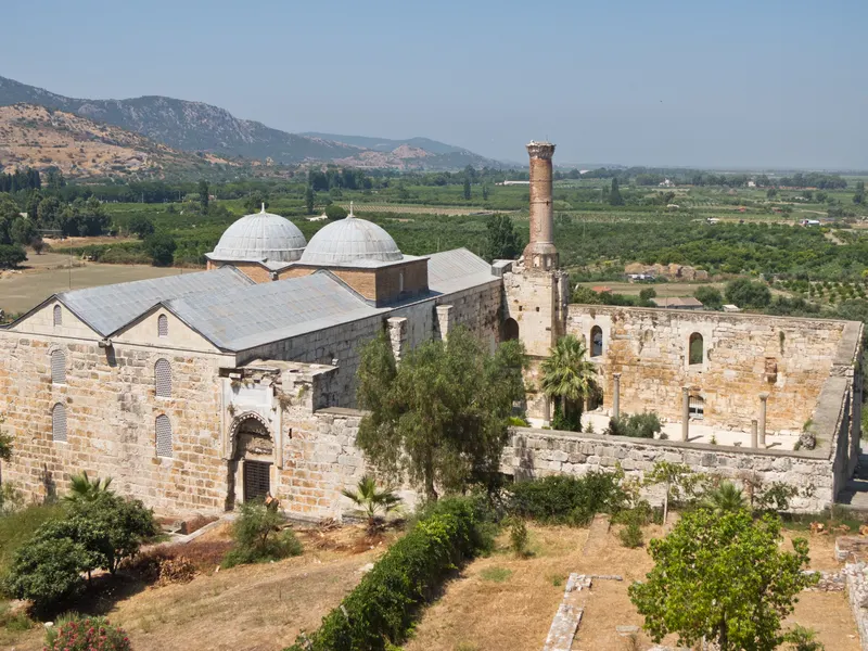 İsa Bey Camii ve Küçük Menderes ovası, Selçuk