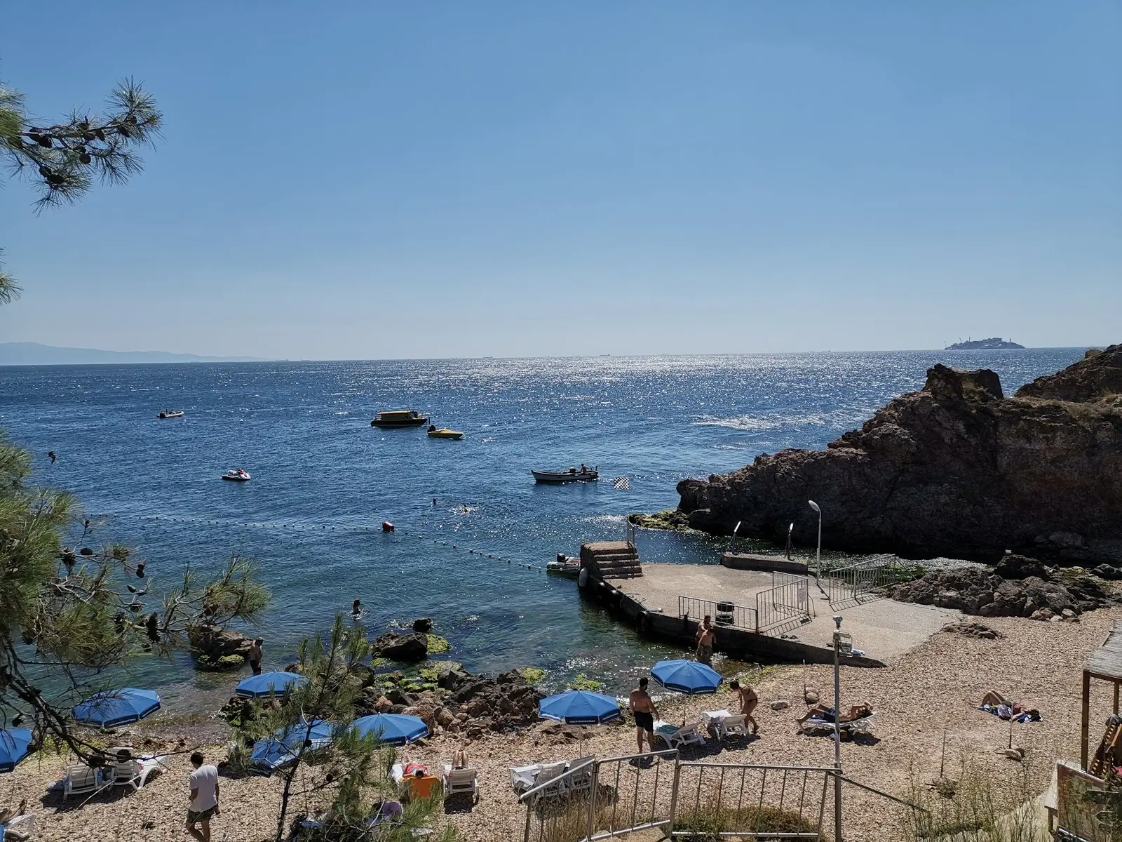 Burgazada Kalpazankaya gün batımı
