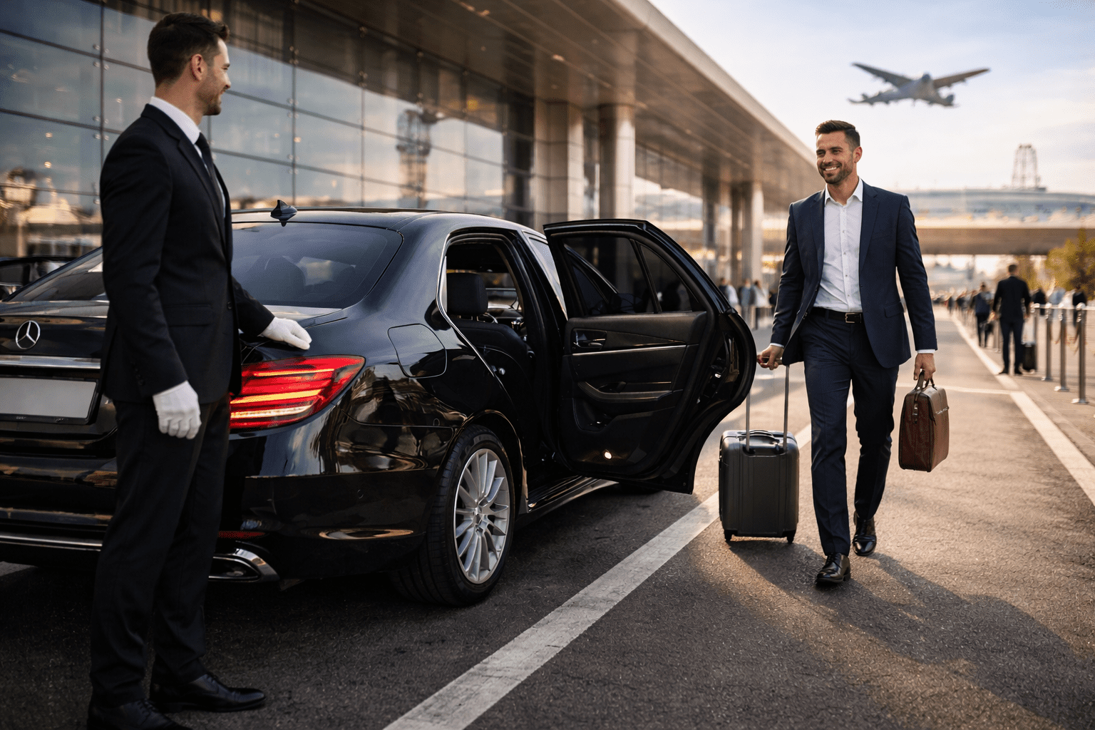 Exklusiver VIP-Flughafentransfer