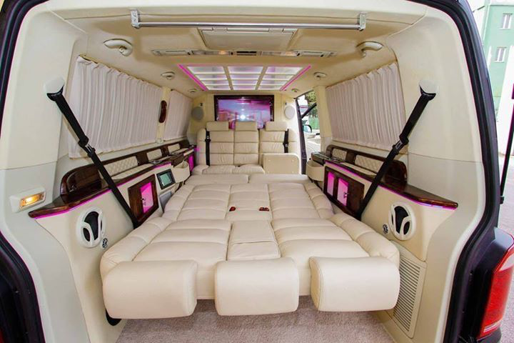 Mercedes Vito Bed-bound Transfer Interior